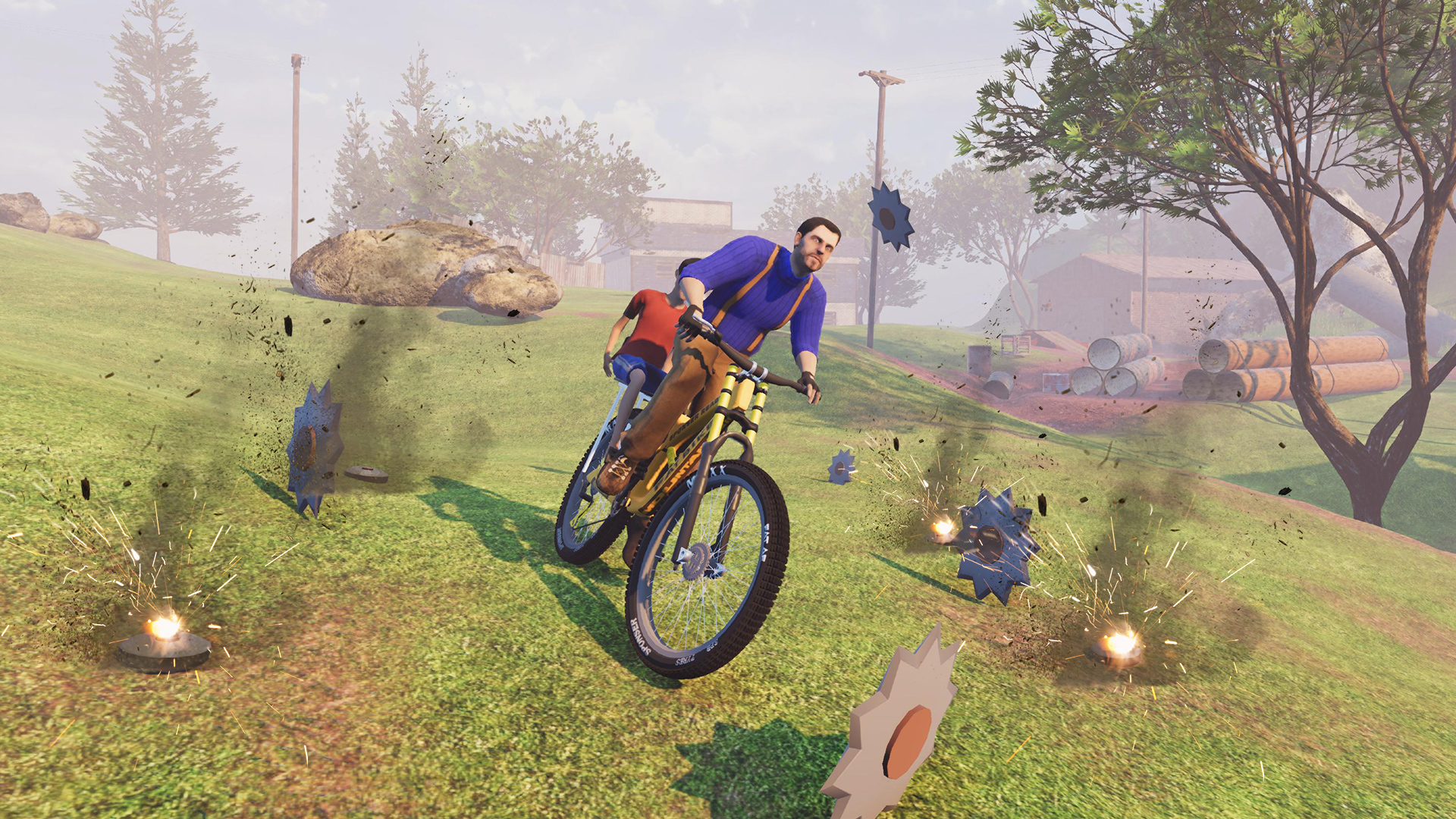 اسکرین شات 4 بازی Happy Glory Racing Guts Wheel