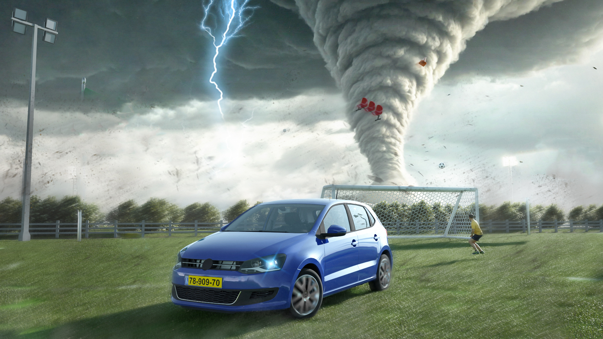 اسکرین شات 3 بازی Tornado 3D Game: Hurricanes