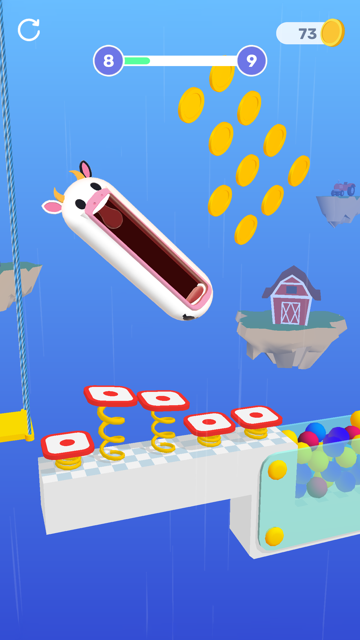 اسکرین شات 1 بازی Hopping Heads: Scream & Shout