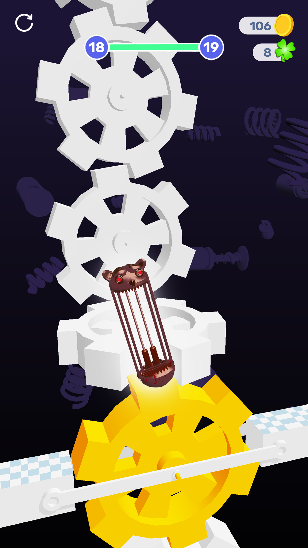 اسکرین شات 8 بازی Hopping Heads: Scream & Shout