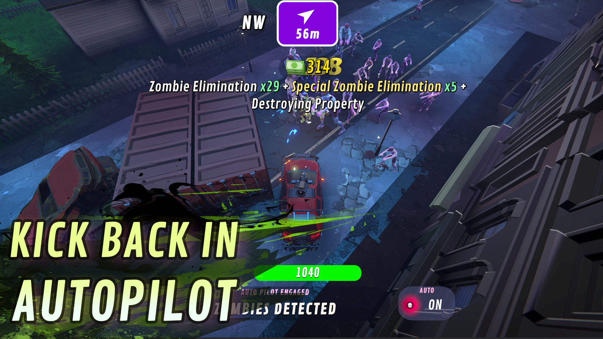 اسکرین شات 5 بازی DeliveryZ - Zombie Driving MMO