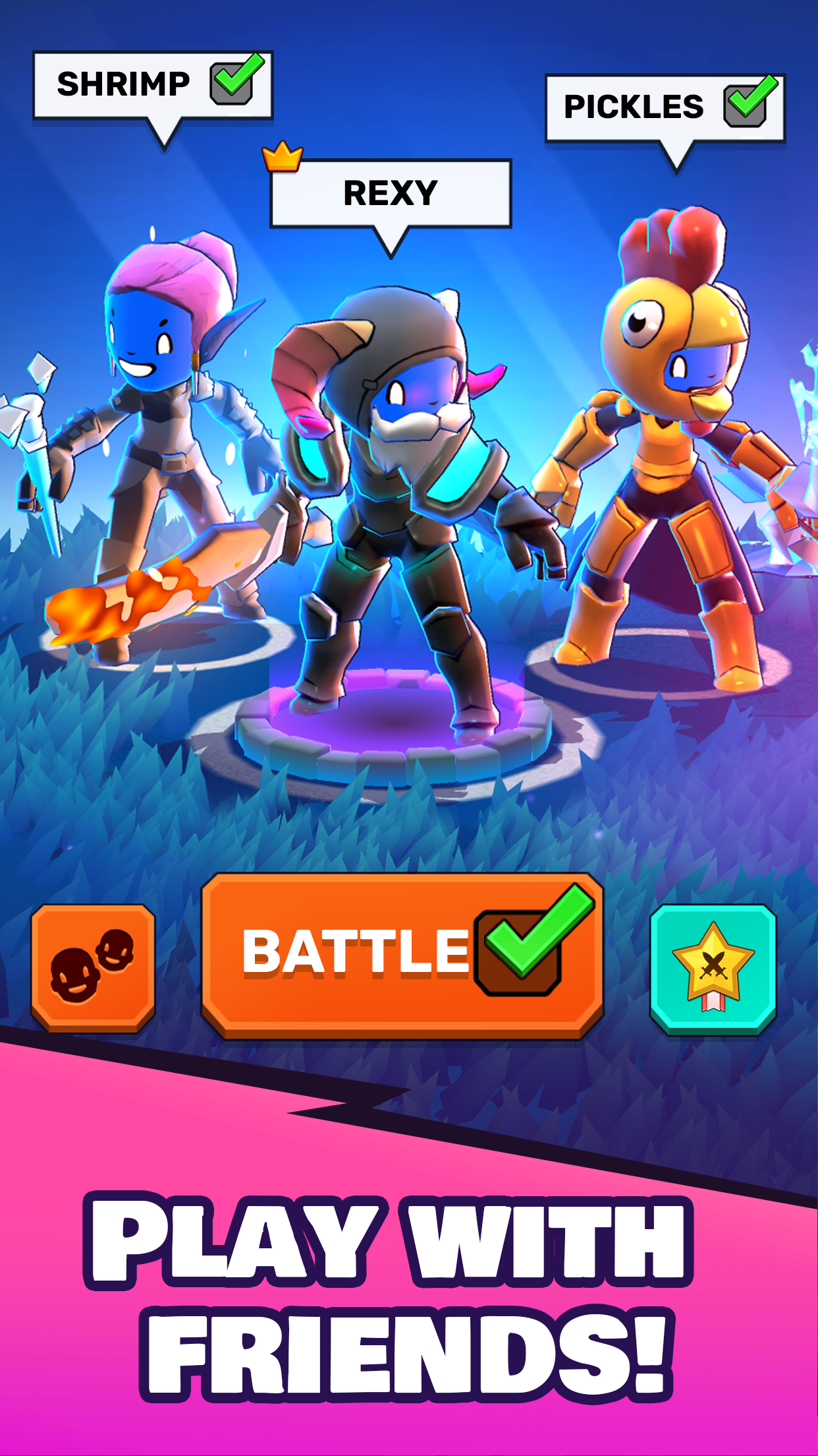 اسکرین شات بازی Knight's Edge: PvP Raid Arena 4