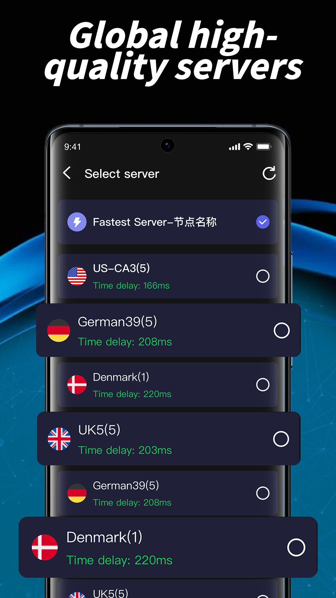 اسکرین شات 2 برنامه Light Net- proxy Tool