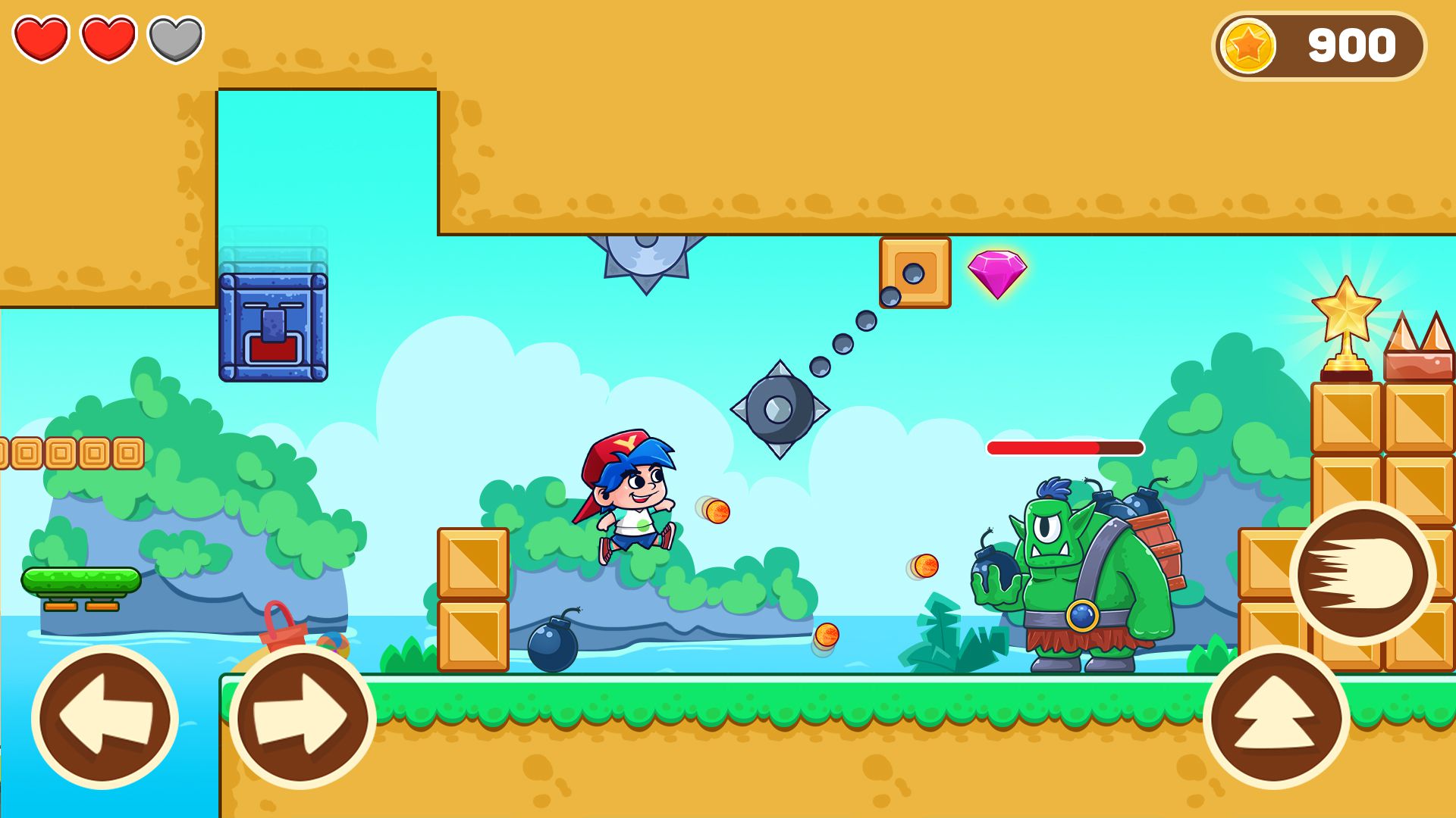 اسکرین شات 4 بازی Super Rush - World Adventure