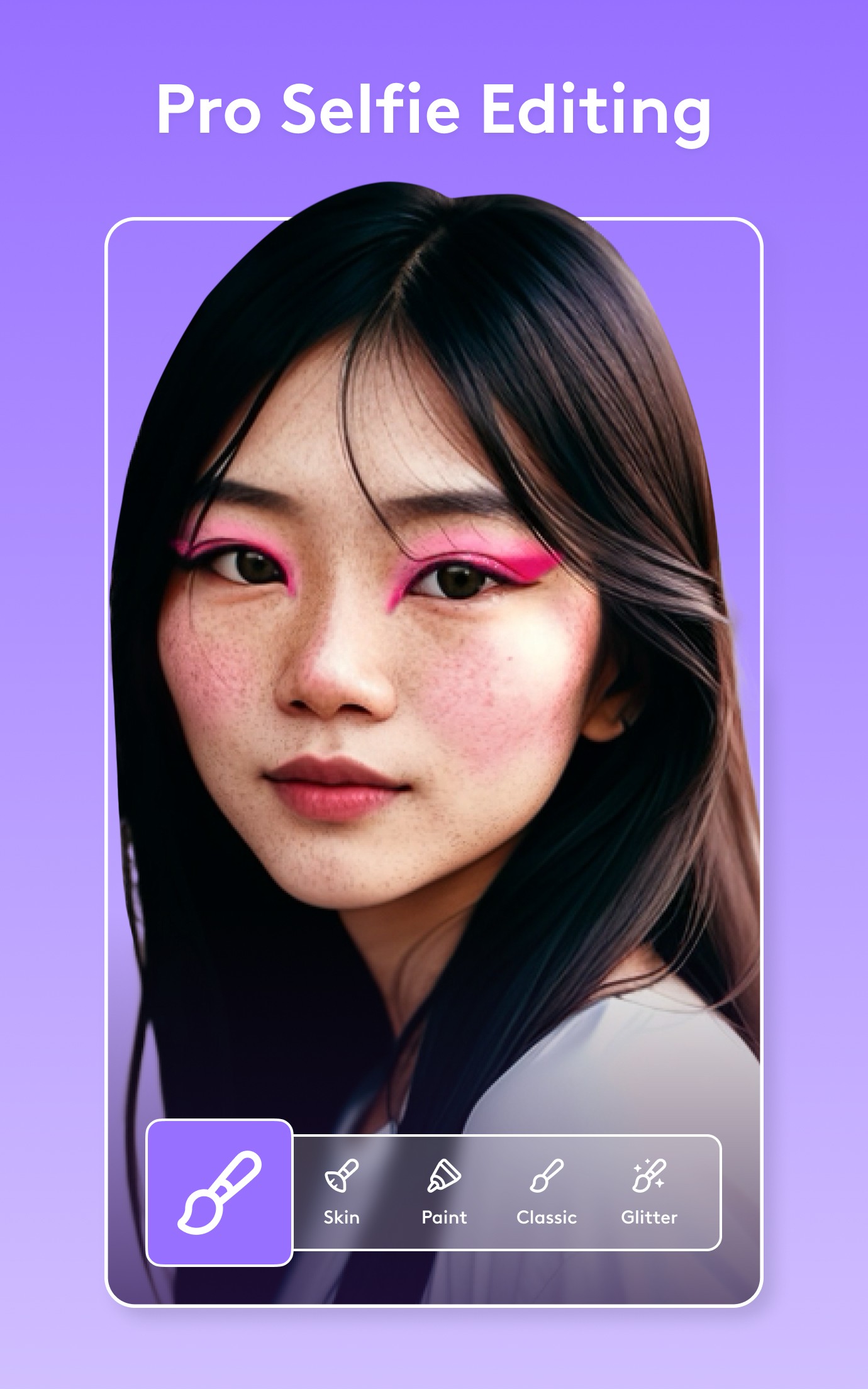 اسکرین شات 6 برنامه Facetune: Hair, Photo Editor