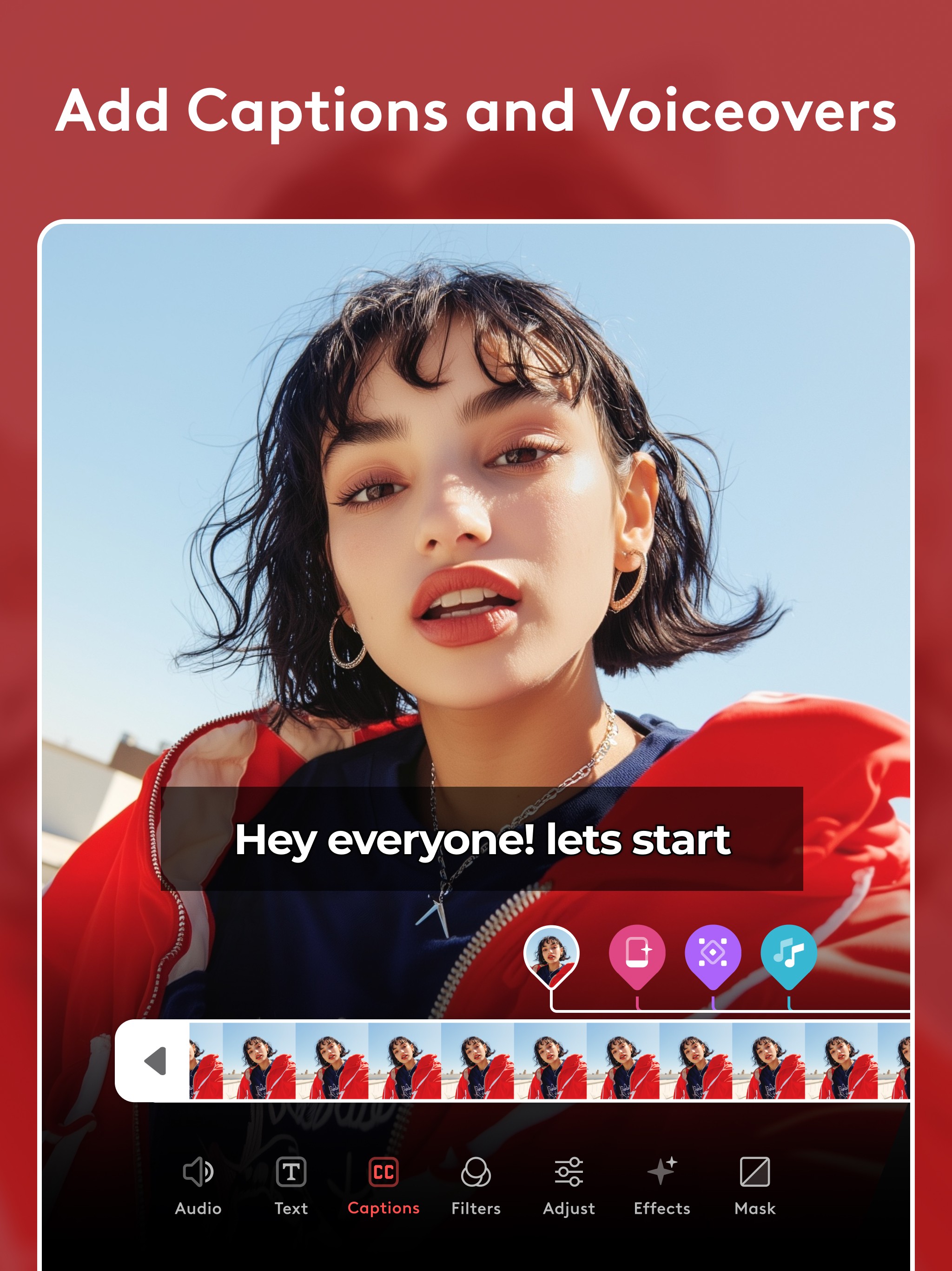 اسکرین شات 6 برنامه Videoleap: AI Video Editor