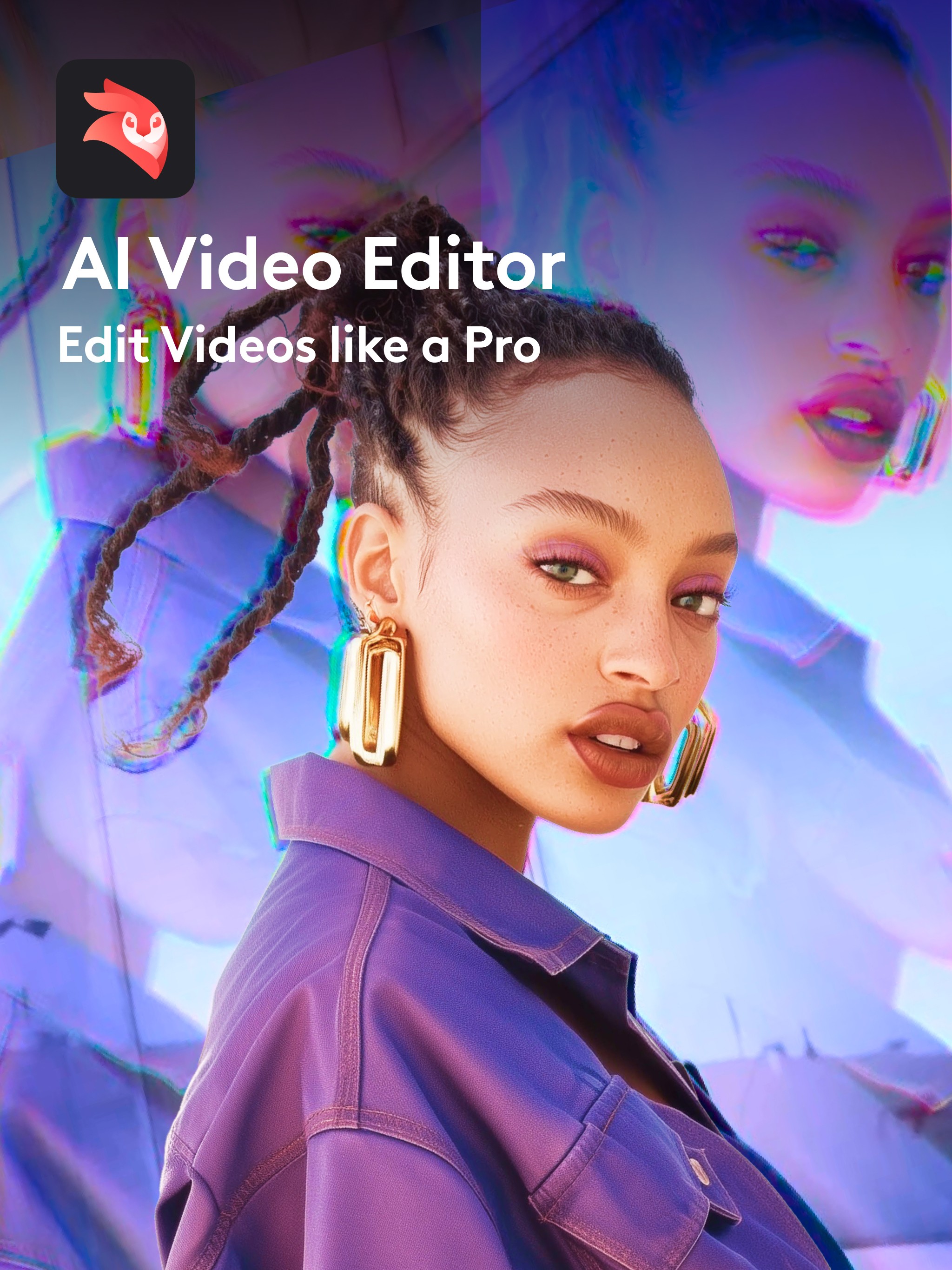 اسکرین شات 1 برنامه Videoleap: AI Video Editor