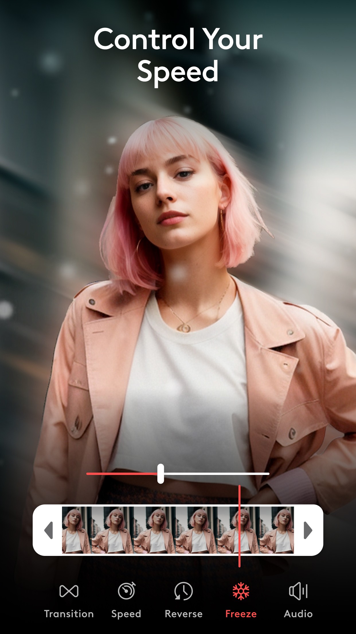 اسکرین شات 4 برنامه Videoleap App: AI Video Maker