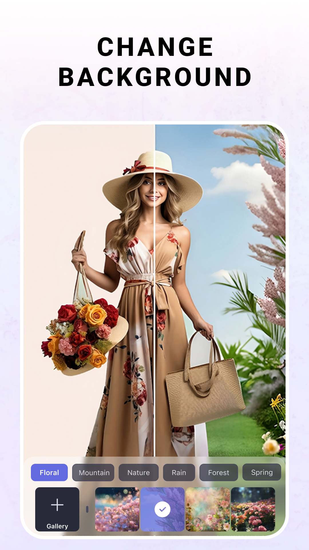 اسکرین شات 1 برنامه LightX AI Photo Editor Retouch