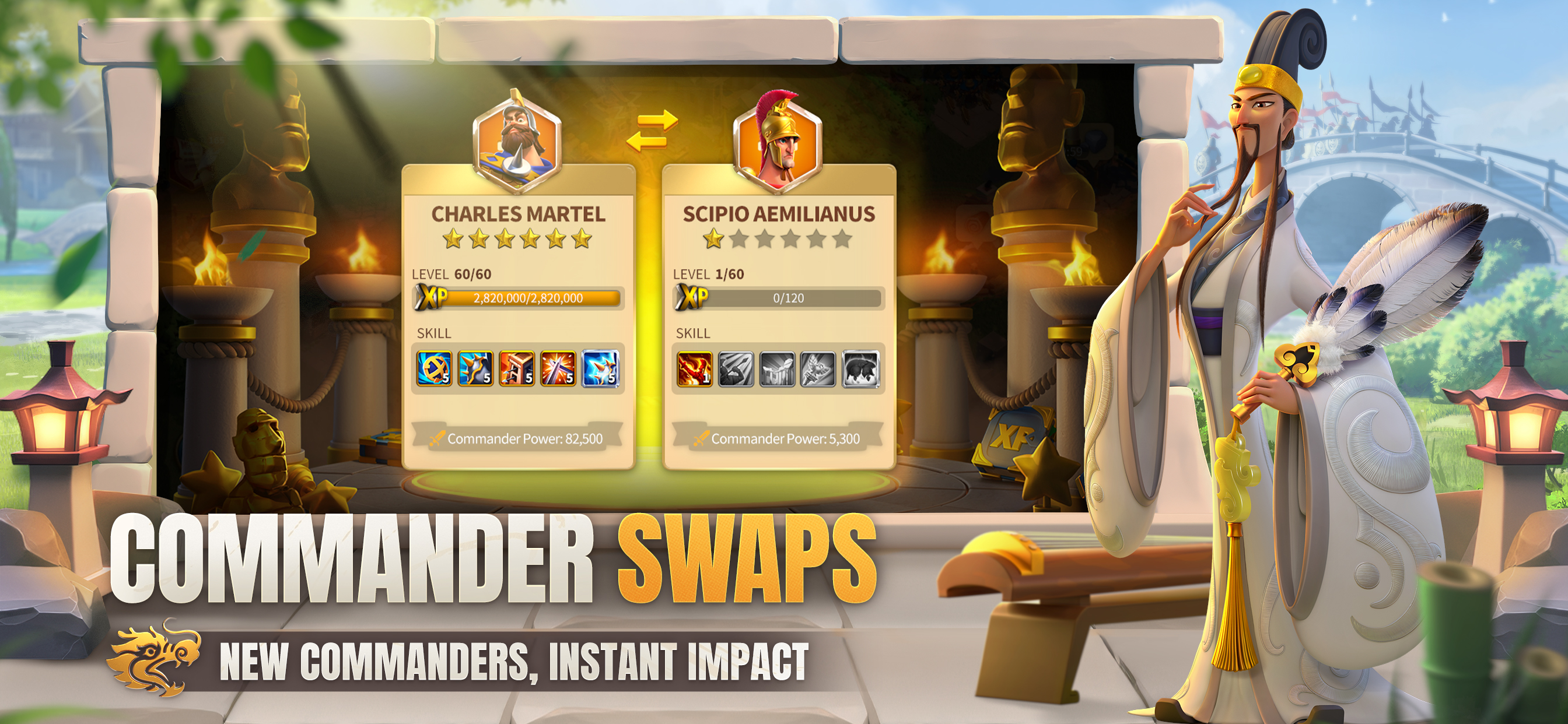 اسکرین شات 3 بازی Rise of Kingdoms: Lost Crusade