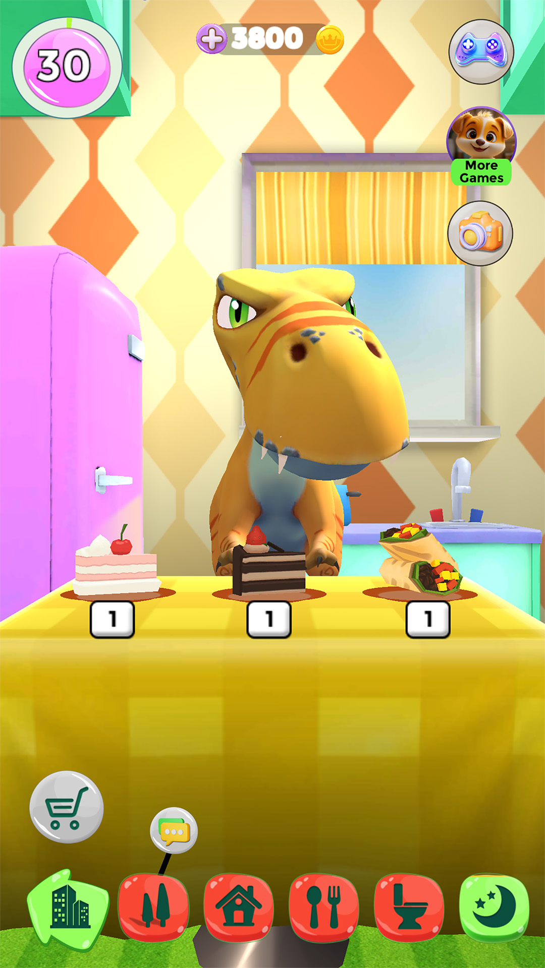 اسکرین شات 7 بازی Talking Dinosaur