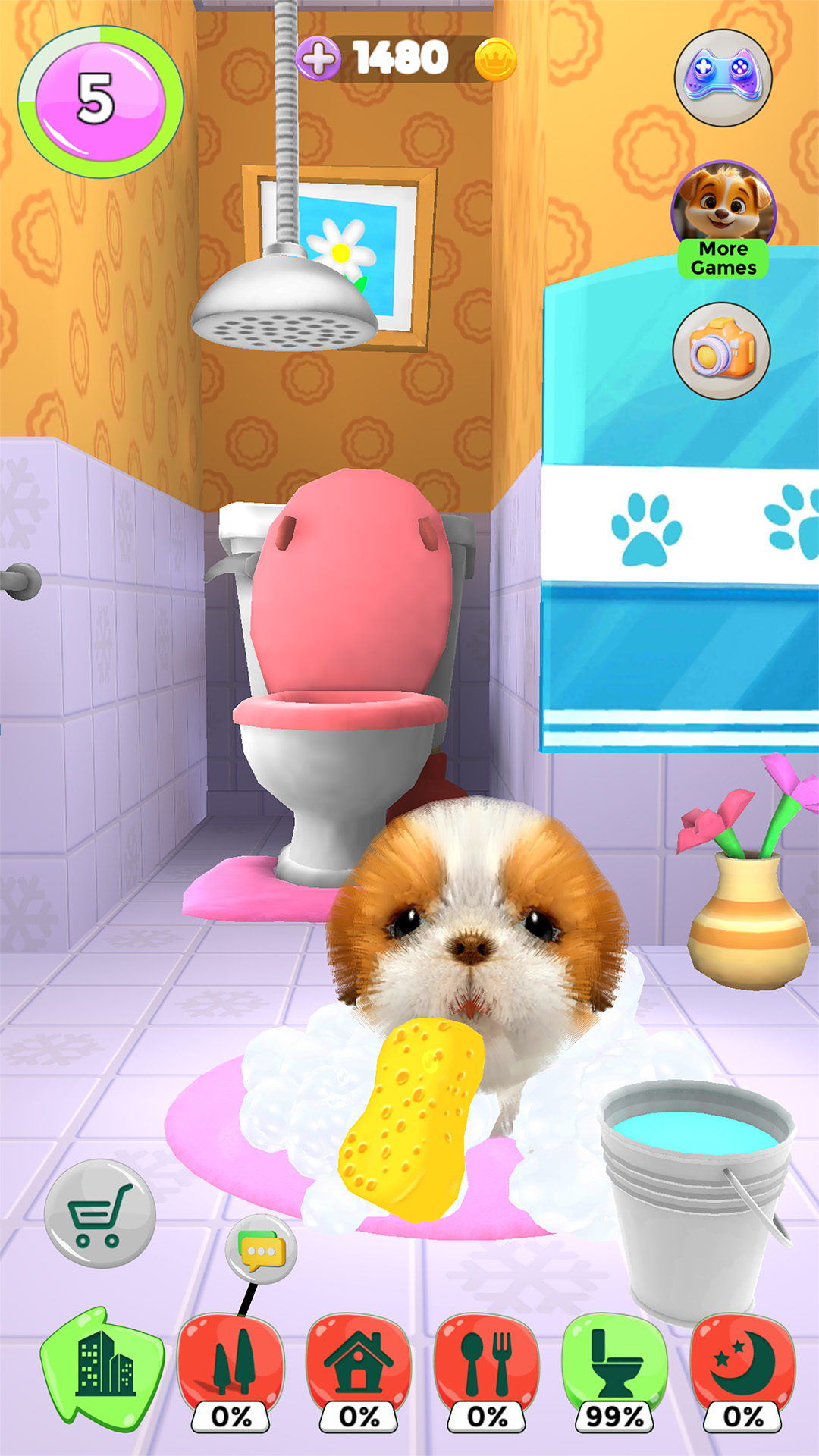 اسکرین شات 5 بازی Talking Dog