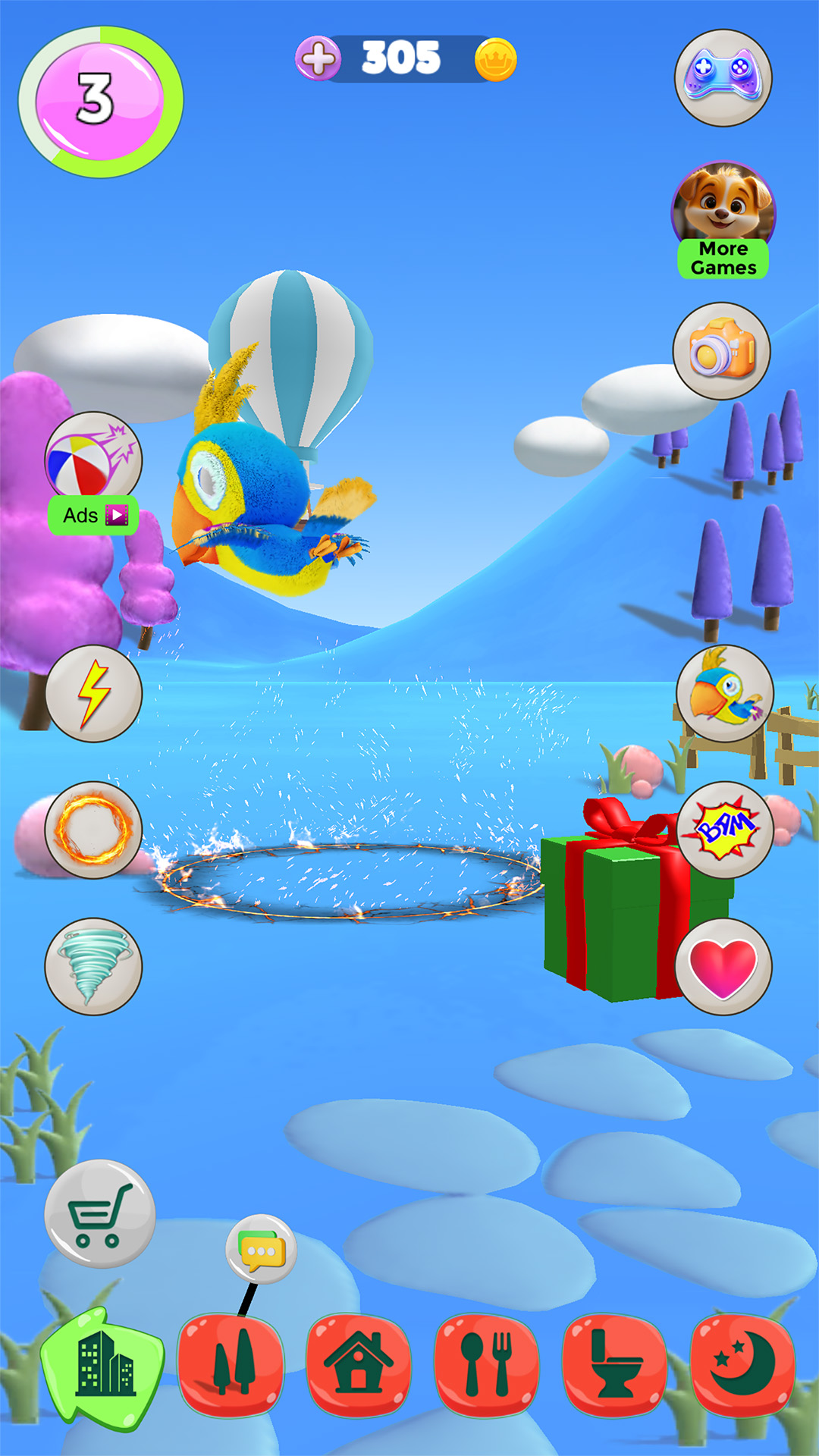 اسکرین شات 5 برنامه Talking Parrot