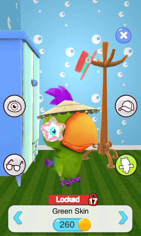 اسکرین شات 3 برنامه Talking Parrot