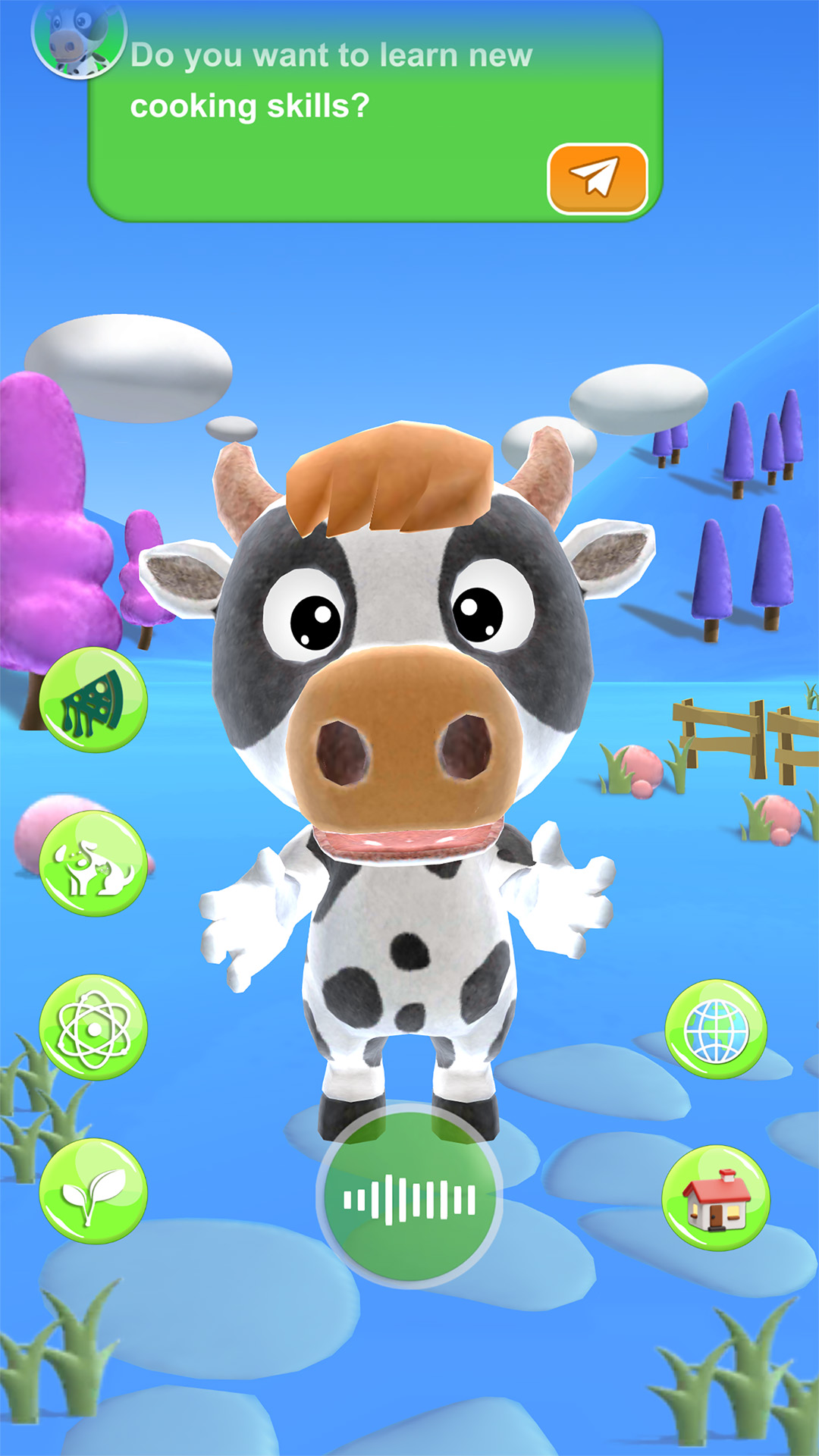 اسکرین شات 8 بازی Talking Calf