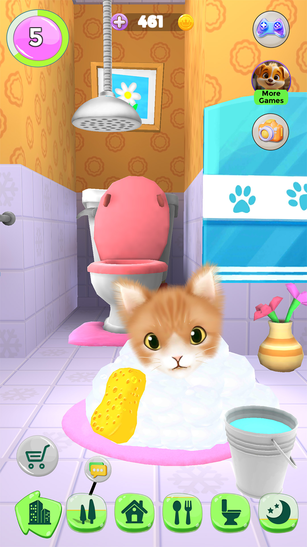 اسکرین شات 8 بازی Talking Cat