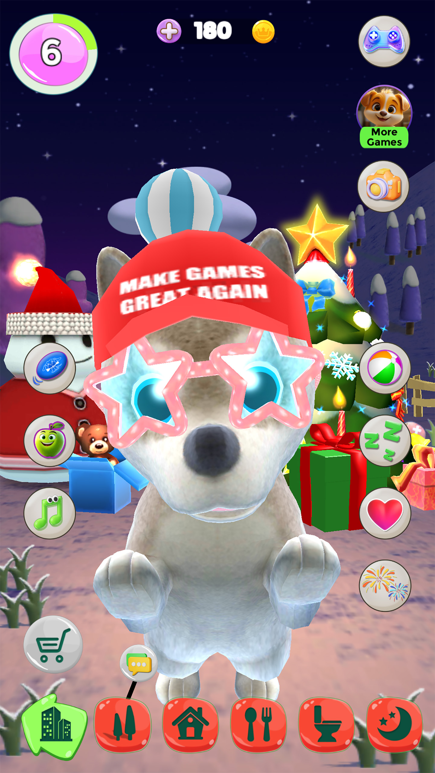 اسکرین شات 6 بازی Talking Puppy - Virtual Pet