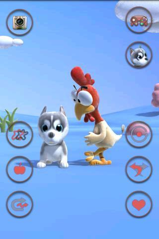 اسکرین شات 2 بازی Talking Puppy And Chick