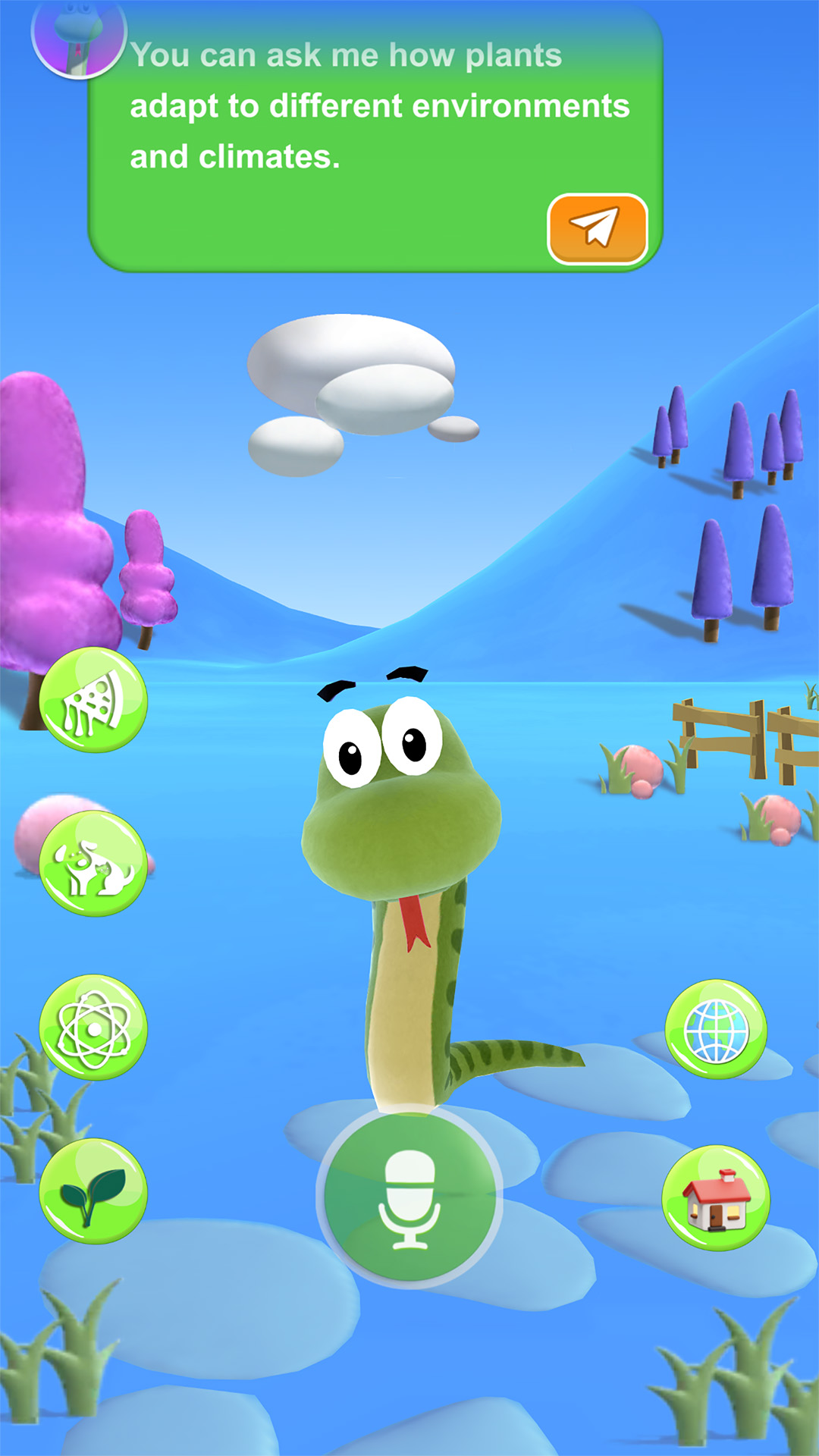 اسکرین شات 6 بازی Talking Snake