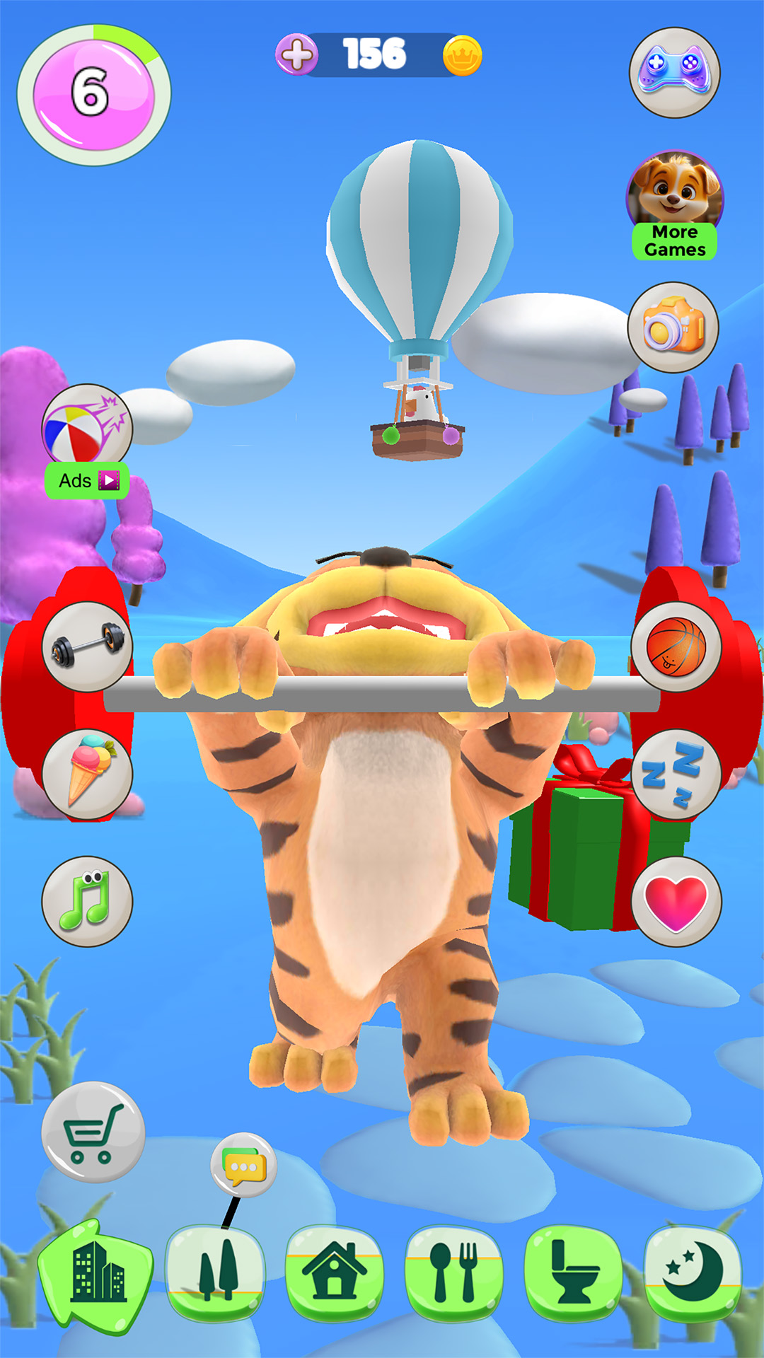 اسکرین شات 5 بازی Talking Tiger