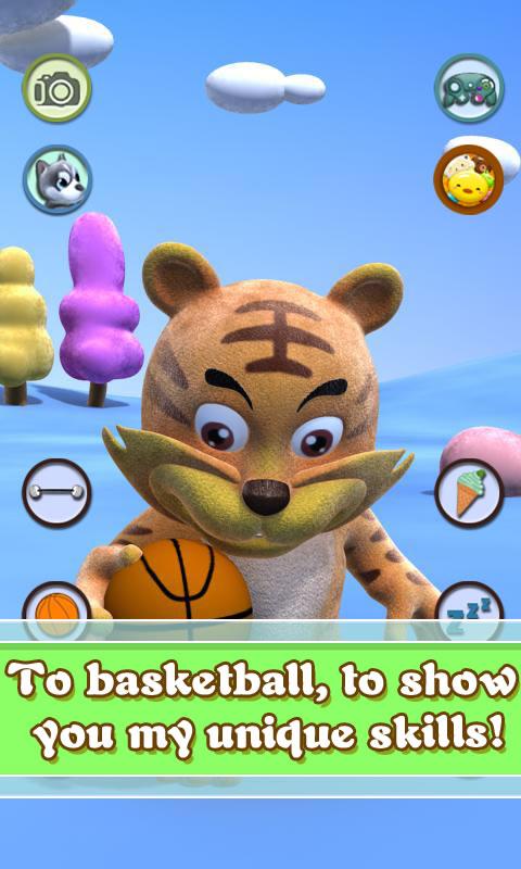 اسکرین شات 3 بازی Talking Tiger