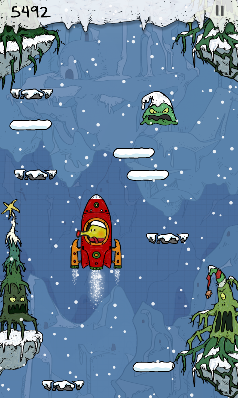اسکرین شات 5 بازی Doodle Jump Christmas Special