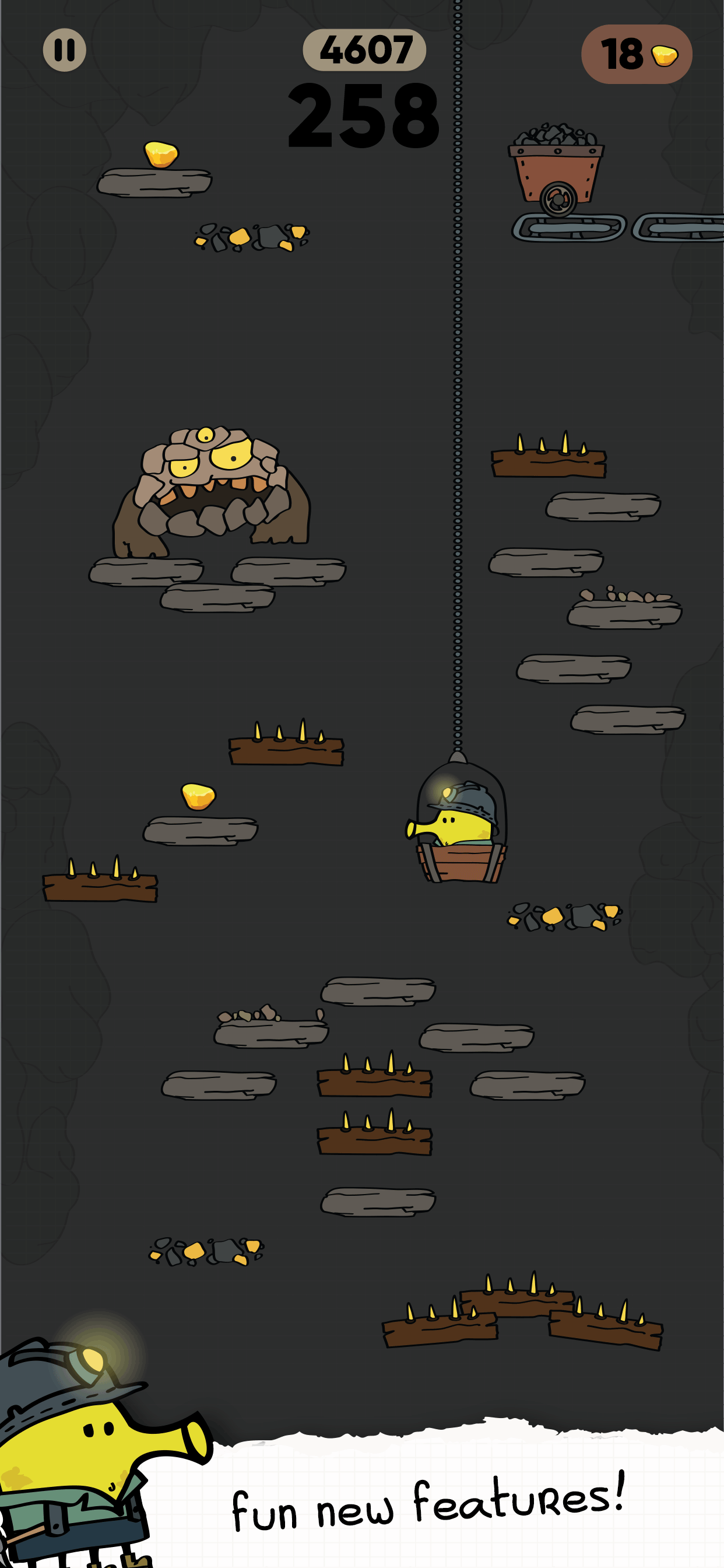 اسکرین شات 3 بازی Doodle Jump 2