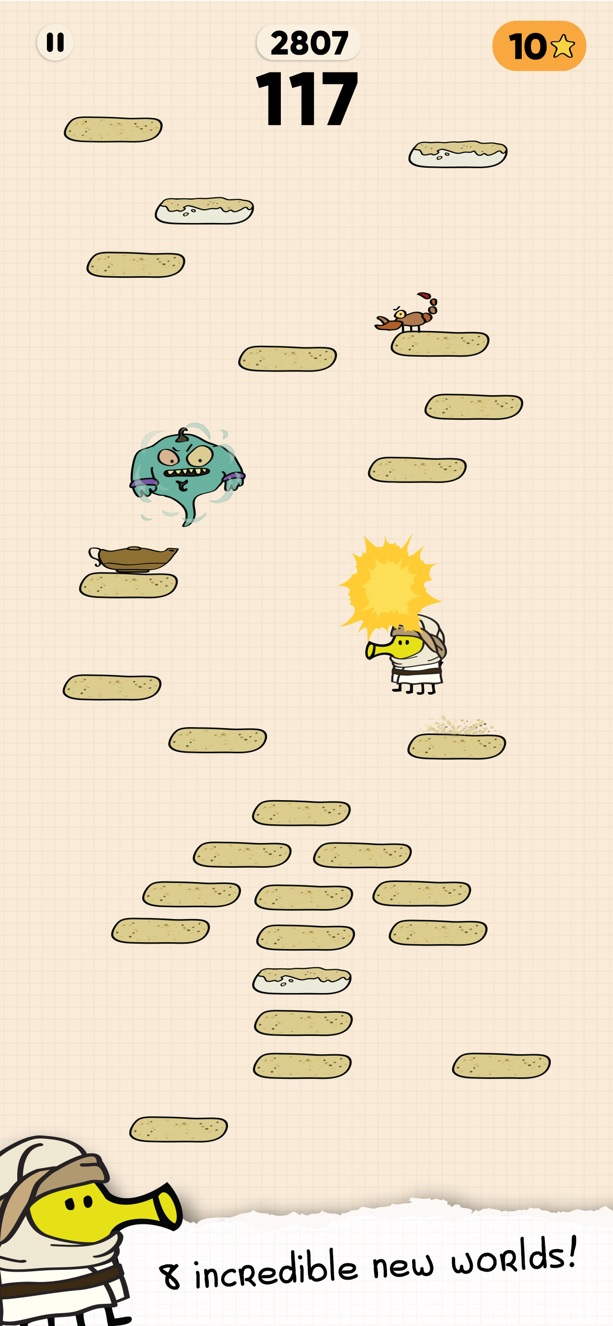 اسکرین شات 4 بازی Doodle Jump 2