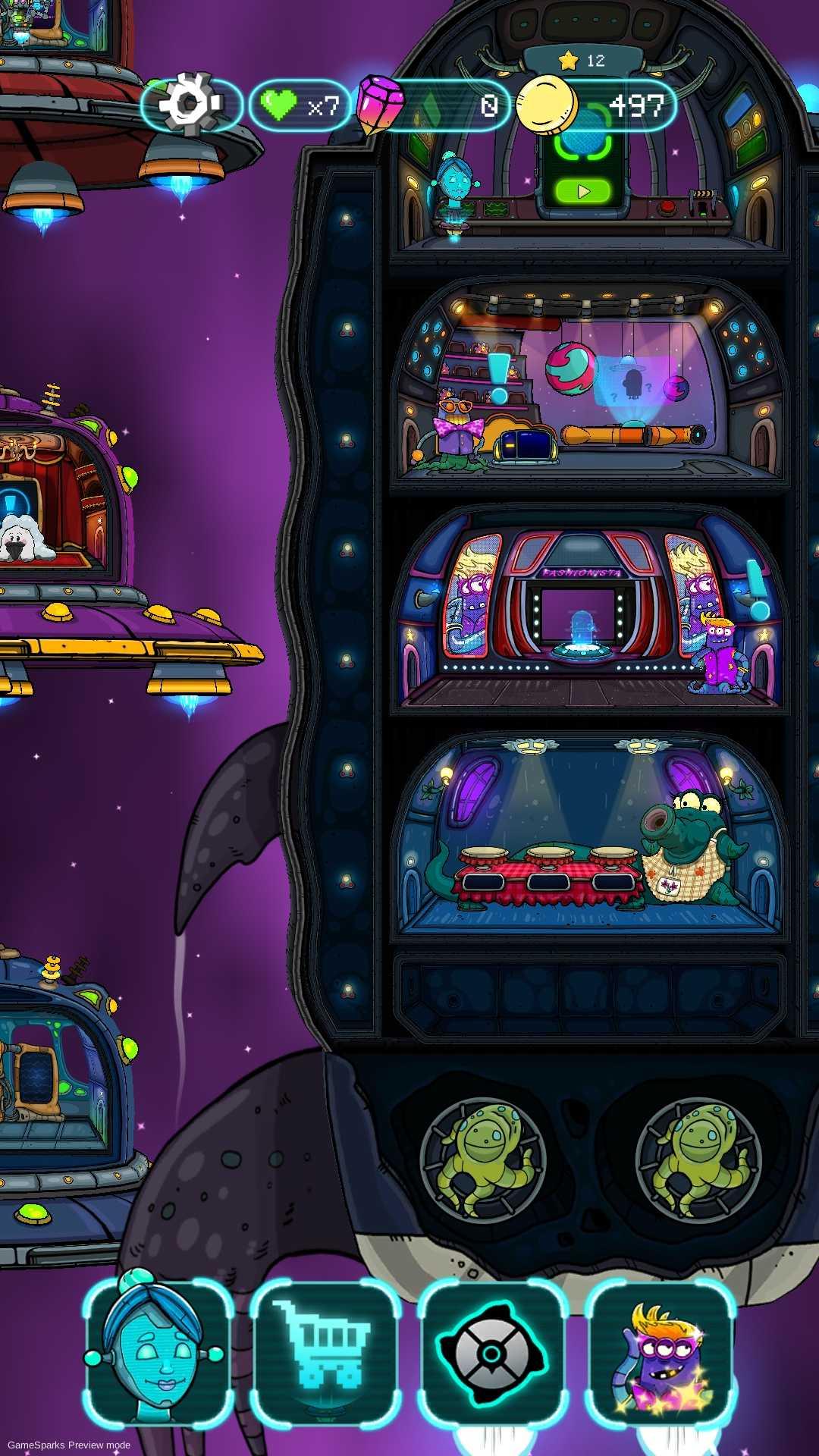 اسکرین شات 6 بازی Doodle Jump Adventure