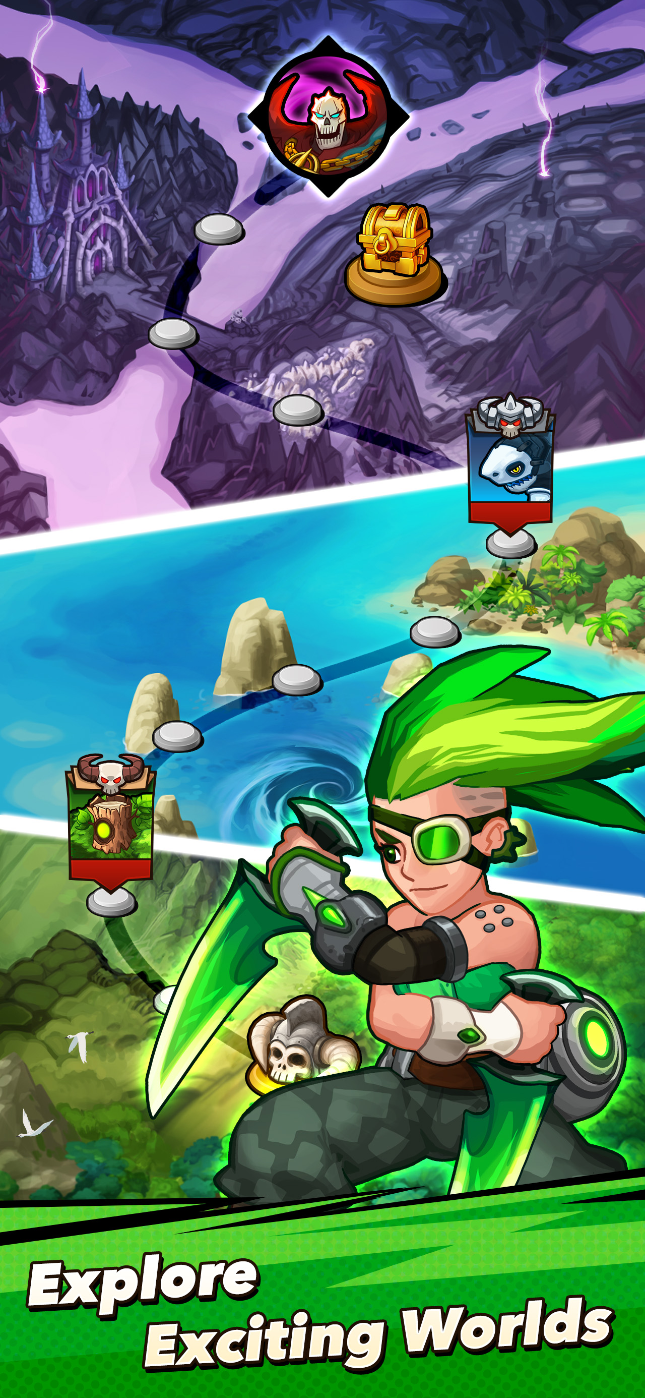 اسکرین شات 4 بازی Stone Breaker: Match-3 RPG