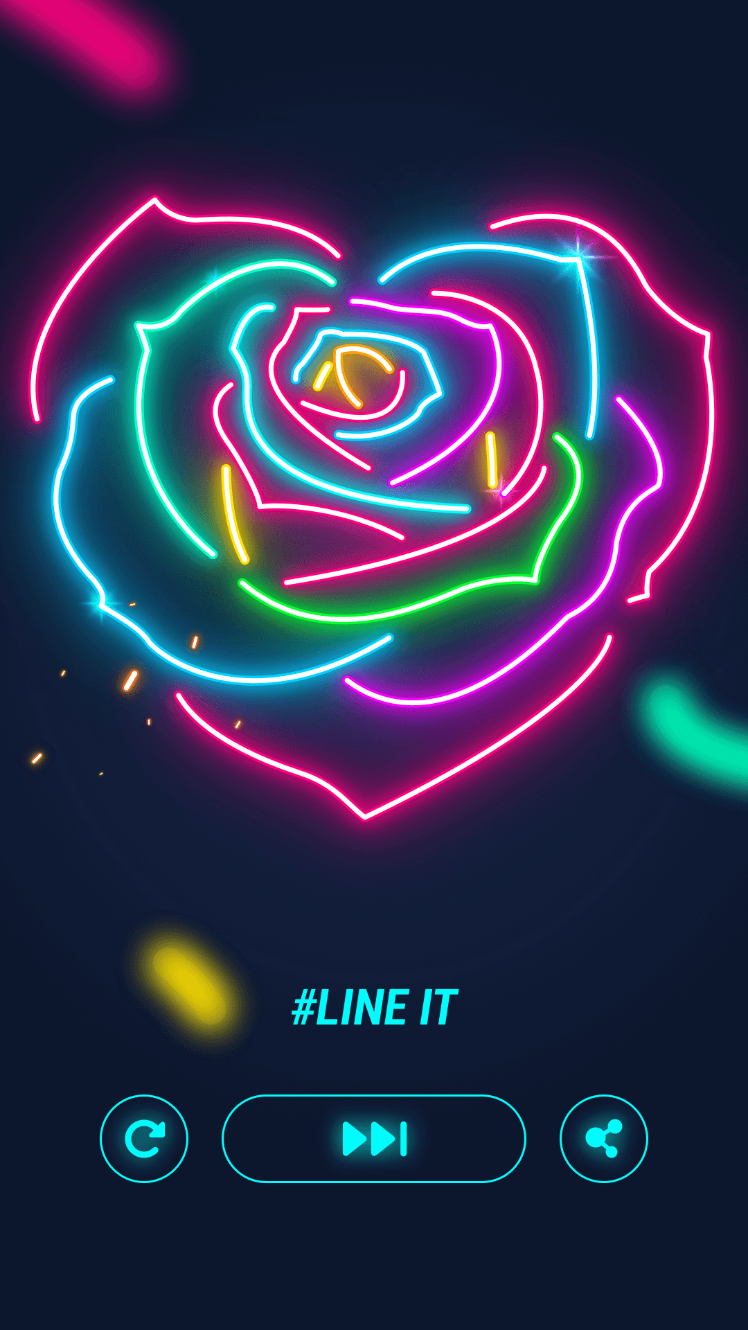 اسکرین شات 6 بازی Brain it: 3D Picture by Line