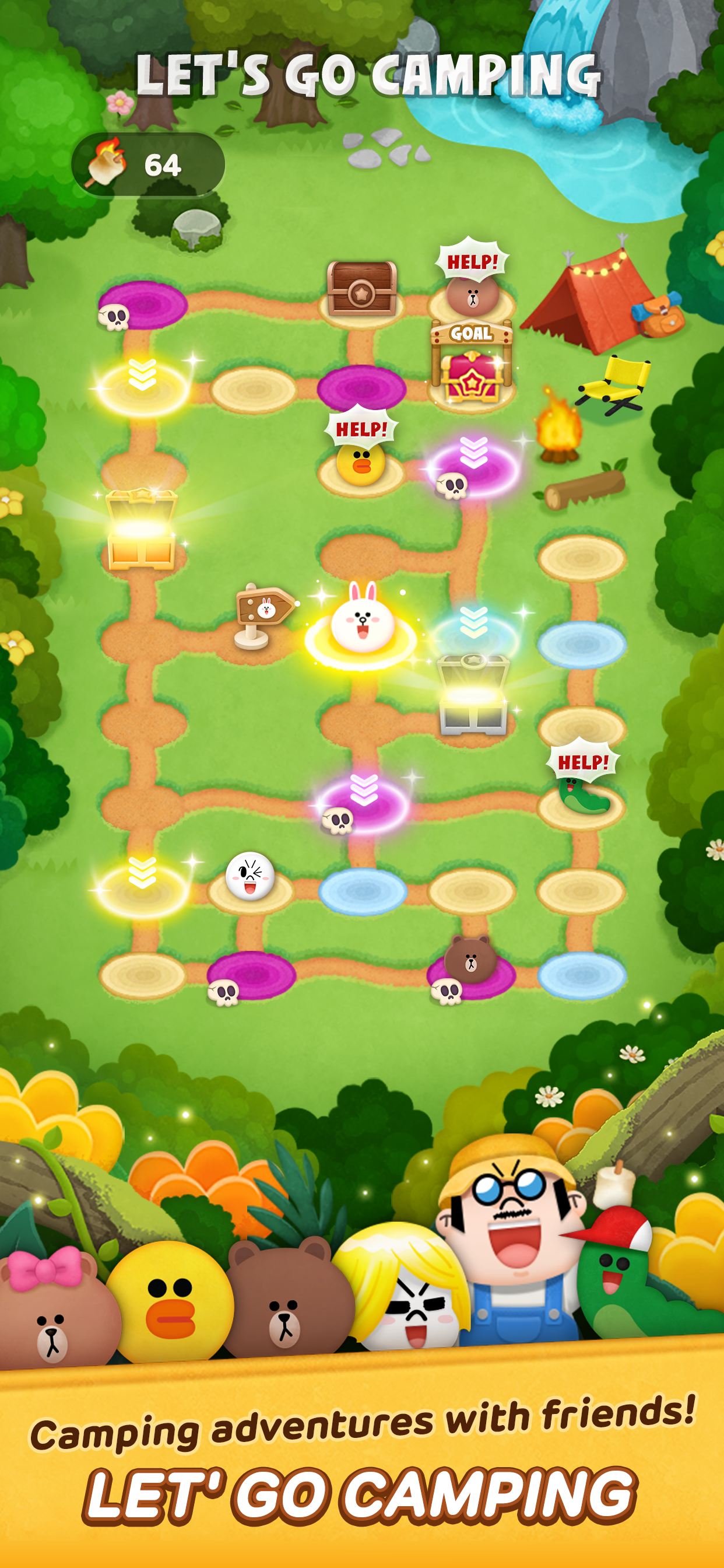 اسکرین شات 7 بازی LINE Bubble 2