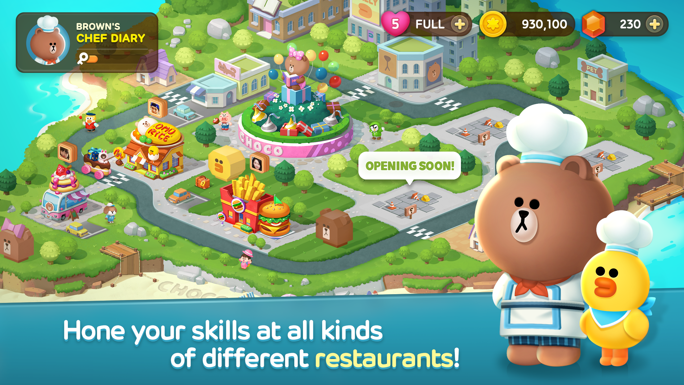 اسکرین شات 8 بازی LINE CHEF A cute cooking game!