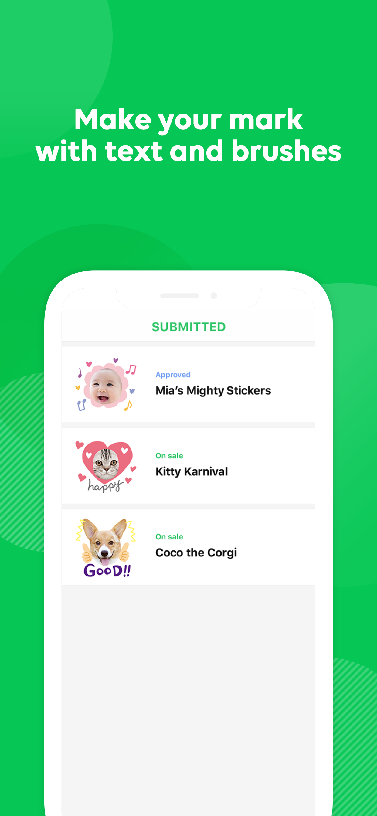 اسکرین شات برنامه LINE Sticker Maker 6