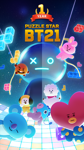اسکرین شات 1 بازی PUZZLE STAR BT21