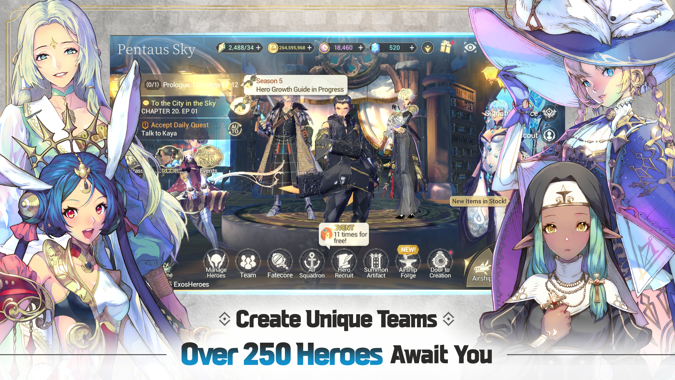 اسکرین شات 5 بازی Exos Heroes