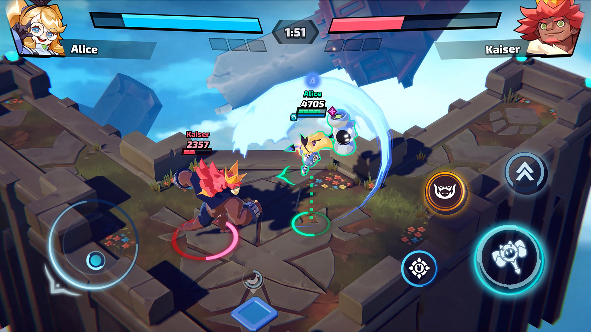اسکرین شات 1 بازی SMASH LEGENDS : Action Fight