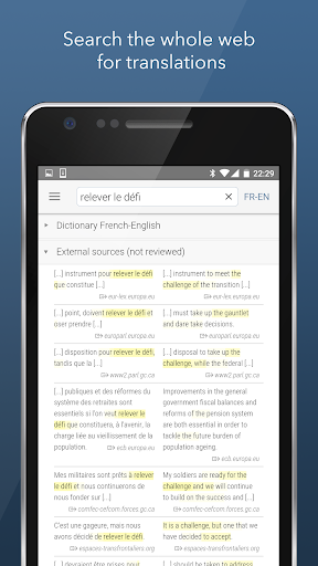 دانلود برنامه Dictionary Linguee برای اندروید | مایکت