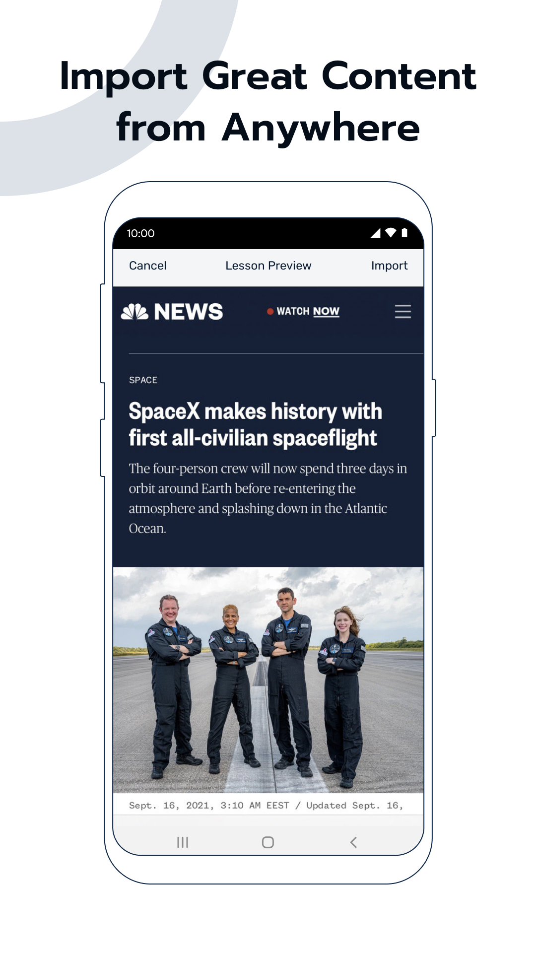 اسکرین شات 7 برنامه Learn German | LingQ