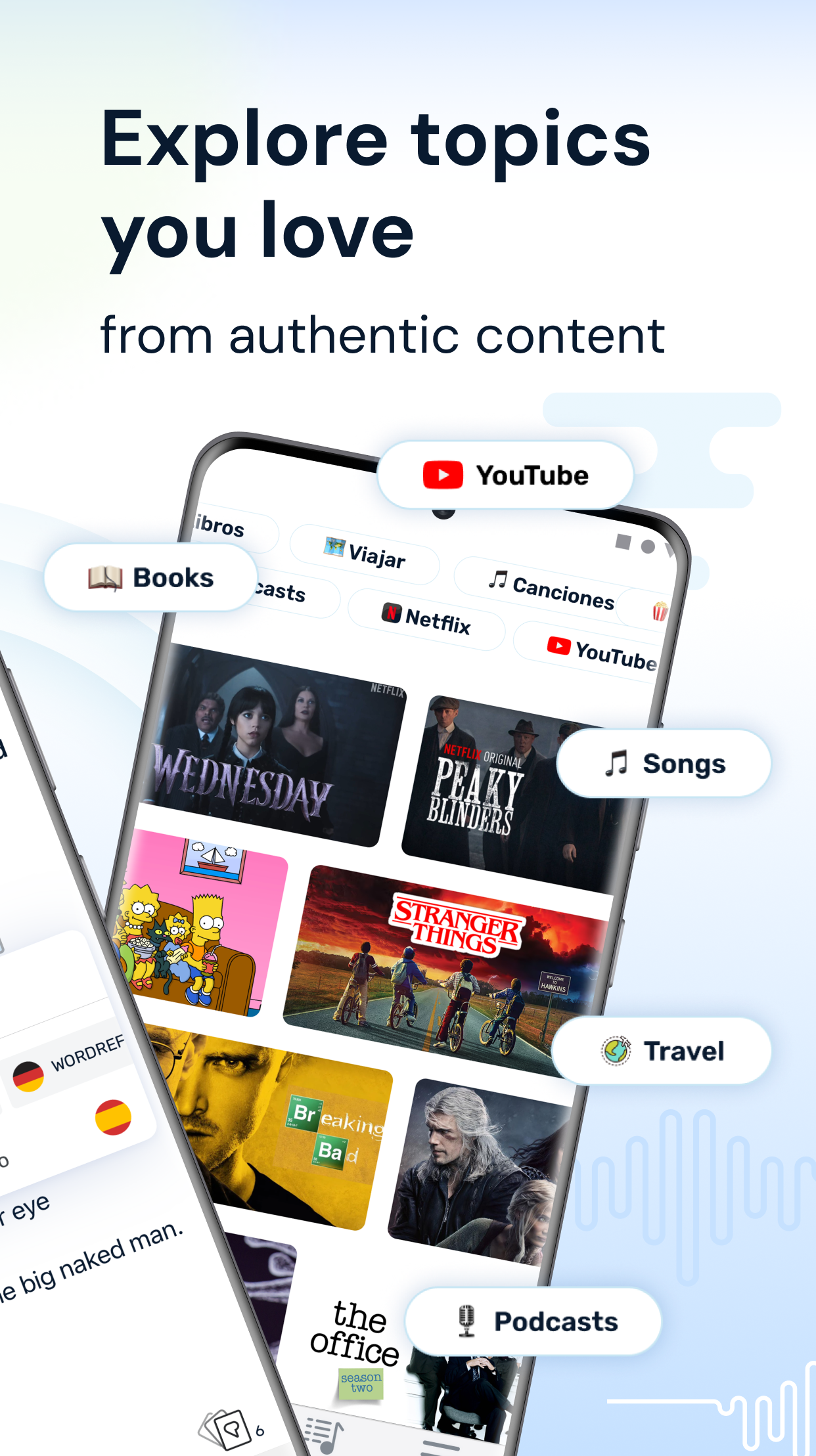 اسکرین شات 2 برنامه LingQ - Language Learning