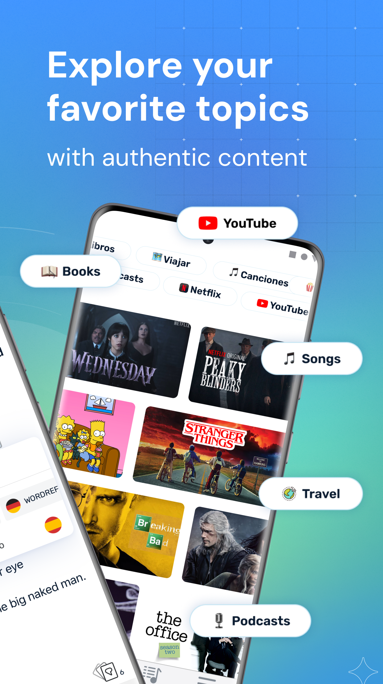 اسکرین شات 2 برنامه LingQ - Language Learning