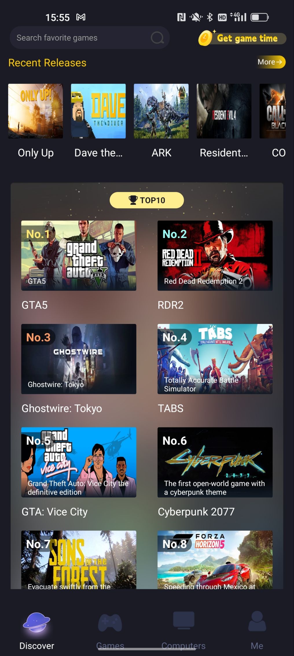 اسکرین شات 4 برنامه Limore Cloud Game