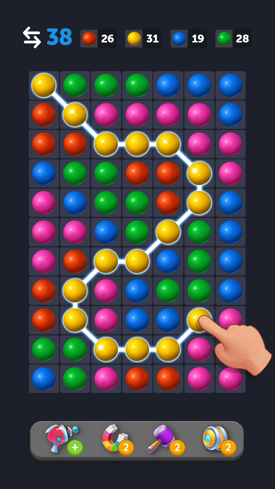 اسکرین شات 1 بازی Bubble Link - Connect & Match