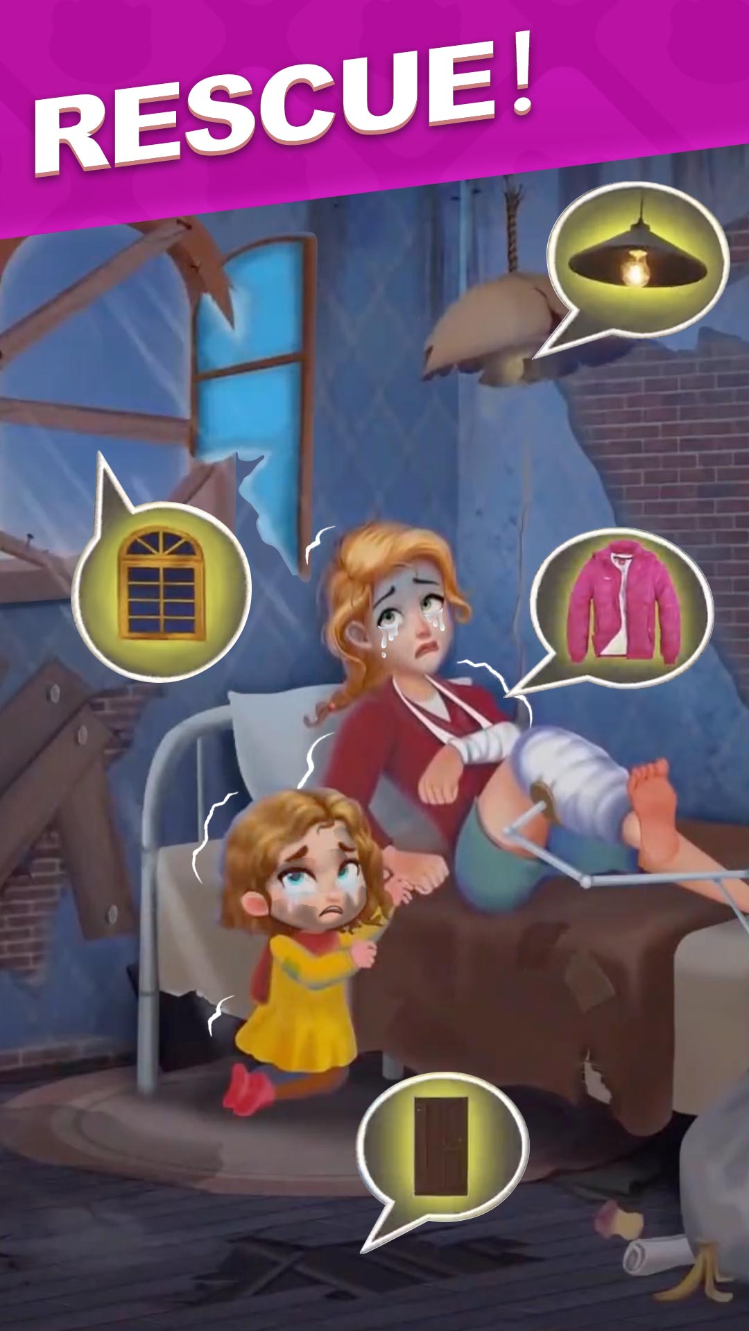اسکرین شات 1 بازی Home Rescue: Blast & Collect