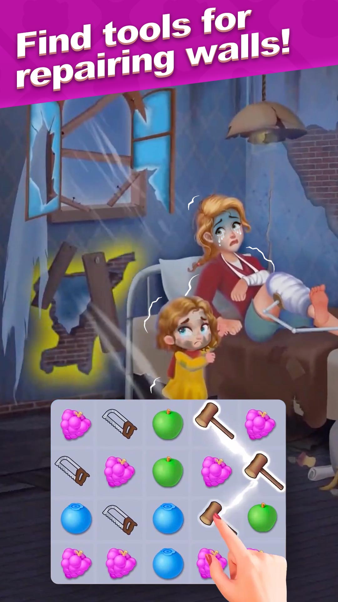 اسکرین شات 3 بازی Home Rescue: Blast & Collect