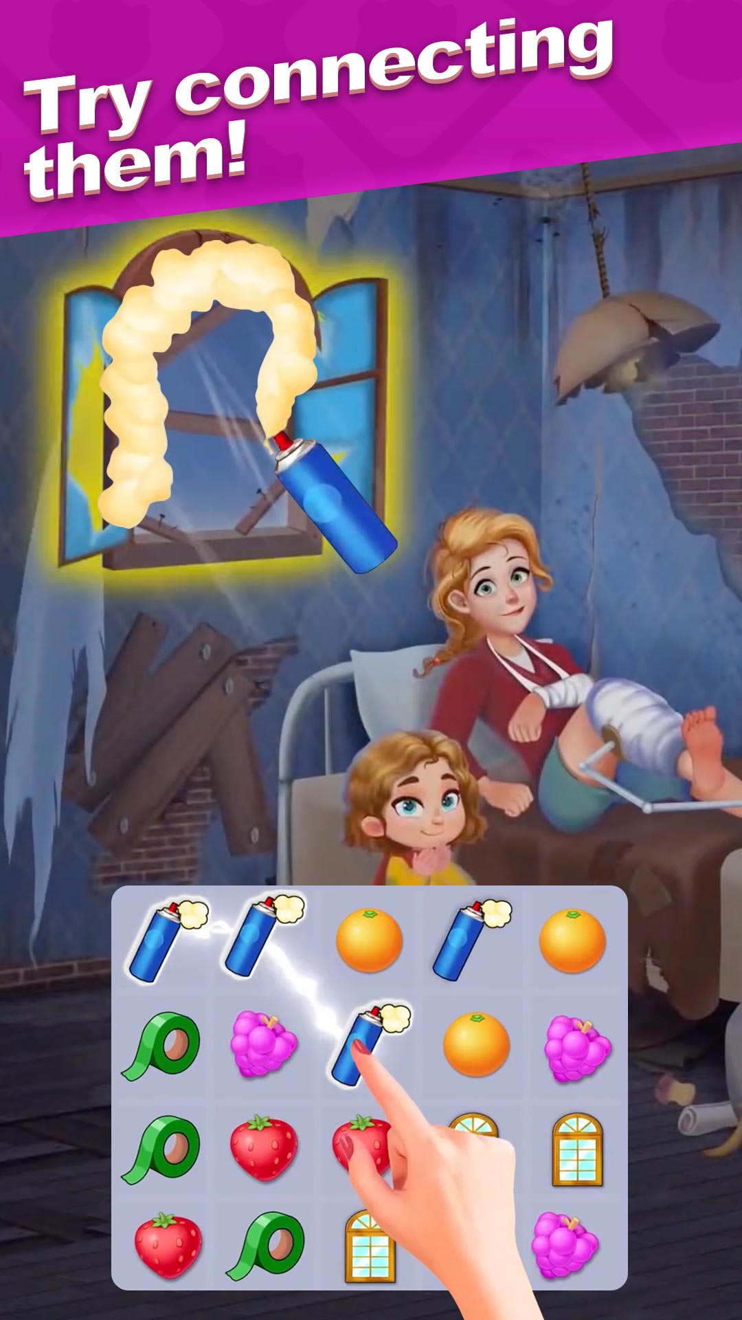 اسکرین شات 4 بازی Home Rescue: Blast & Collect