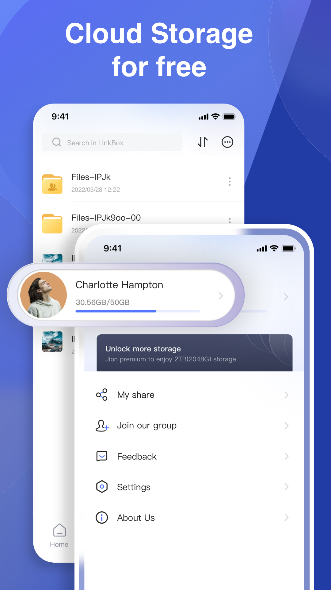 اسکرین شات 5 برنامه LinkBox:Cloud Storage