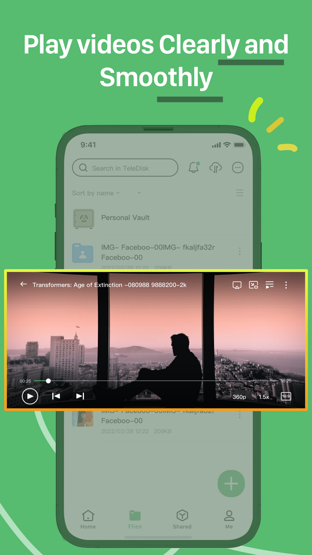 اسکرین شات 5 برنامه TeleDisk: Cloud Storage