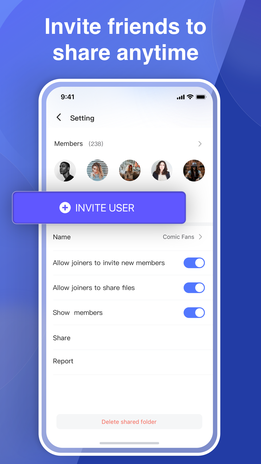 اسکرین شات 6 برنامه LinkBox:Cloud Storage