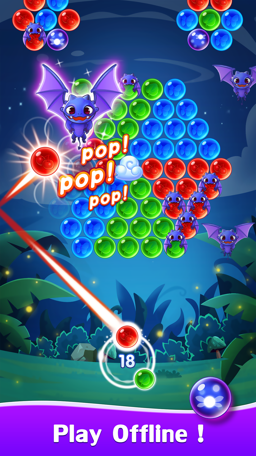 اسکرین شات 8 بازی Bubble Shooter Legend